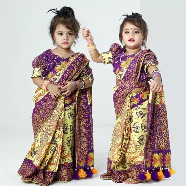 কুচি ও ব্লাউজ মেকিং করা।